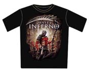 Dante's Inferno Tshirt - Dante's Key Art