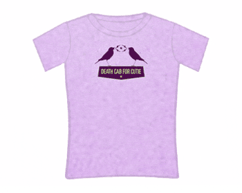 Death Cab For Cutie T-Shirt - Birds. (skinny) 