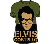 Elvis Costello Tshirt - Stencil Big Print