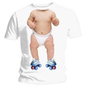 Evian Baby Tshirt - Skates Baby