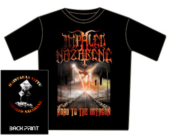 Impaled Nazerene tshirt - Road To The Octagon