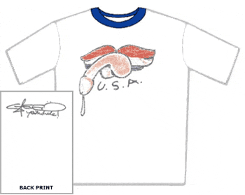 Jackass Tshirt - Cock Tattoo