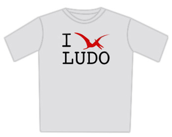 Ludo Tshirt - I Pterodactyl
