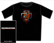 Rammstein t-shirt -  Lava 