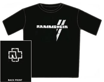 Rammstein T shirt -  Stripes