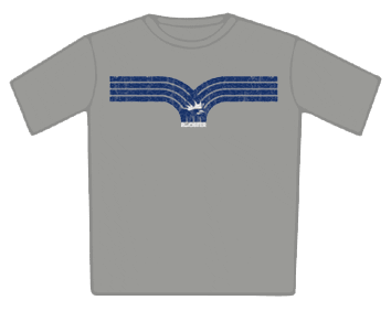 Rooster T-Shirt - Stripe Logo