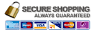 100% Secure Ordering at TShirtsville.com
