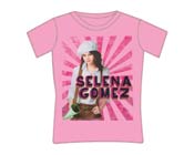 Selena Gomez Tshirt - White Beret Skinny Fit 