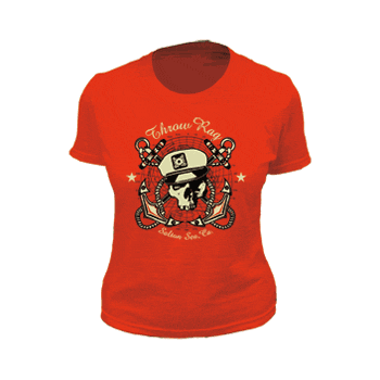 Throwrag T-Shirt - Crossed Anchors (skinny fit)