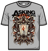 Asking Alexandria Tshirt - Candle