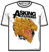 Asking Alexandria Tshirt - Dragon