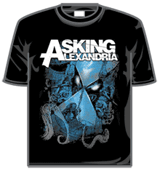 Asking Alexandria Tshirt - Hourglass
