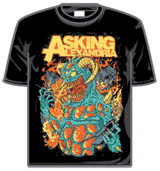 Asking Alexandria Tshirt - Monster
