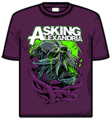 Asking Alexandria Tshirt - Night Slime