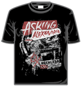Asking Alexandria Tshirt - Reckless