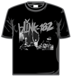 Blink 182 Tshirt - Live