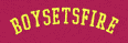 Boy Sets Fire Tshirts