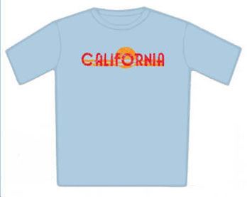 California T-Shirt - License