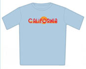 California T-Shirt - License