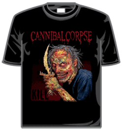 Cannibal Corpse Tshirt - Red Eyes
