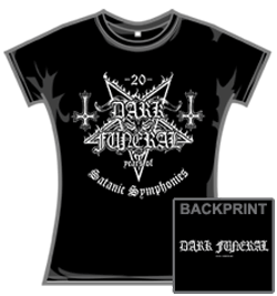 Dark Funeral Tshirt - 20 Years Of Satanic