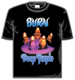 Deep Purple Tshirt - Burn
