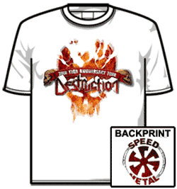 Destruction Tshirt - Speed Metal
