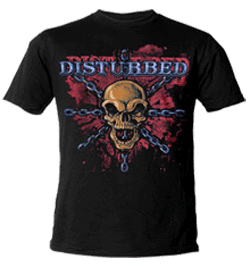 Disturbed Tshirt - Skull