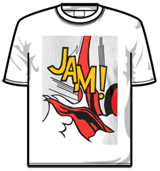 The Jam Tshirt - Comic