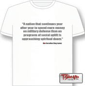 Martin Luther King Quote Tshirt - 