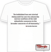 Martin Luther King Quote Tshirt - 