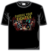 Mortal Kombat Tshirt - Choose Your Fighter