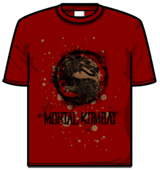 Mortal Kombat Tshirt - Eroded Logo