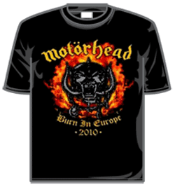 Motorhead Tshirt - Flames 2010
