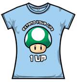 Nintendo Tshirt - Extend Your Life