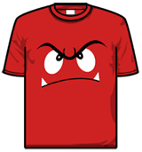 Nintendo Tshirt - Goomba Red