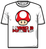 Nintendo Tshirt - I Need A Power Up