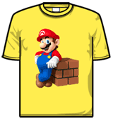 Nintendo Tshirt - Mario Block