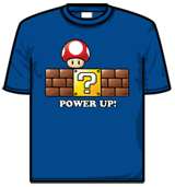 Nintendo Tshirt - Power Up