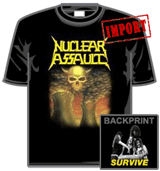 Nuclear Assault Tshirt - Survive