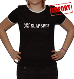 Slapshot Tshirt - Girls Ringer