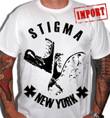 Stigma Tshirt - New York Boots (white)