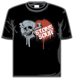 Stonesour Tshirt - Skull And Bones