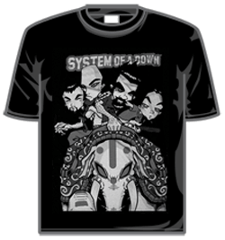 System Of A Down Tshirt - Boom