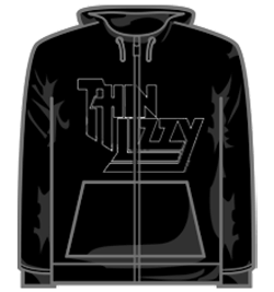 Thin Lizzy Hoodie - Outline Logo Zhd