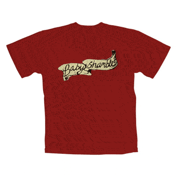 Babyshambles T Shirt - Logo Scroll