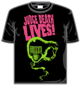 2000 Ad Tshirt - Judge Death Lives
