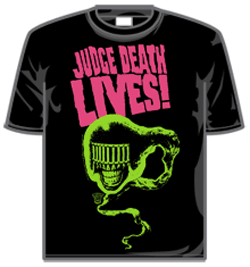 2000 Ad Tshirt - Judge Death Lives