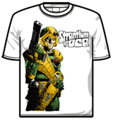 2000 Ad Tshirt - Strontium Dog Gun