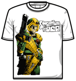 2000 Ad Tshirt - Strontium Dog Gun